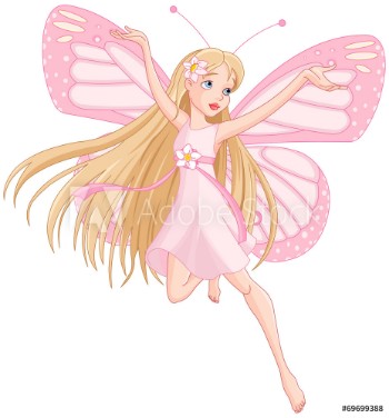Picture of Beautiful flying fairy